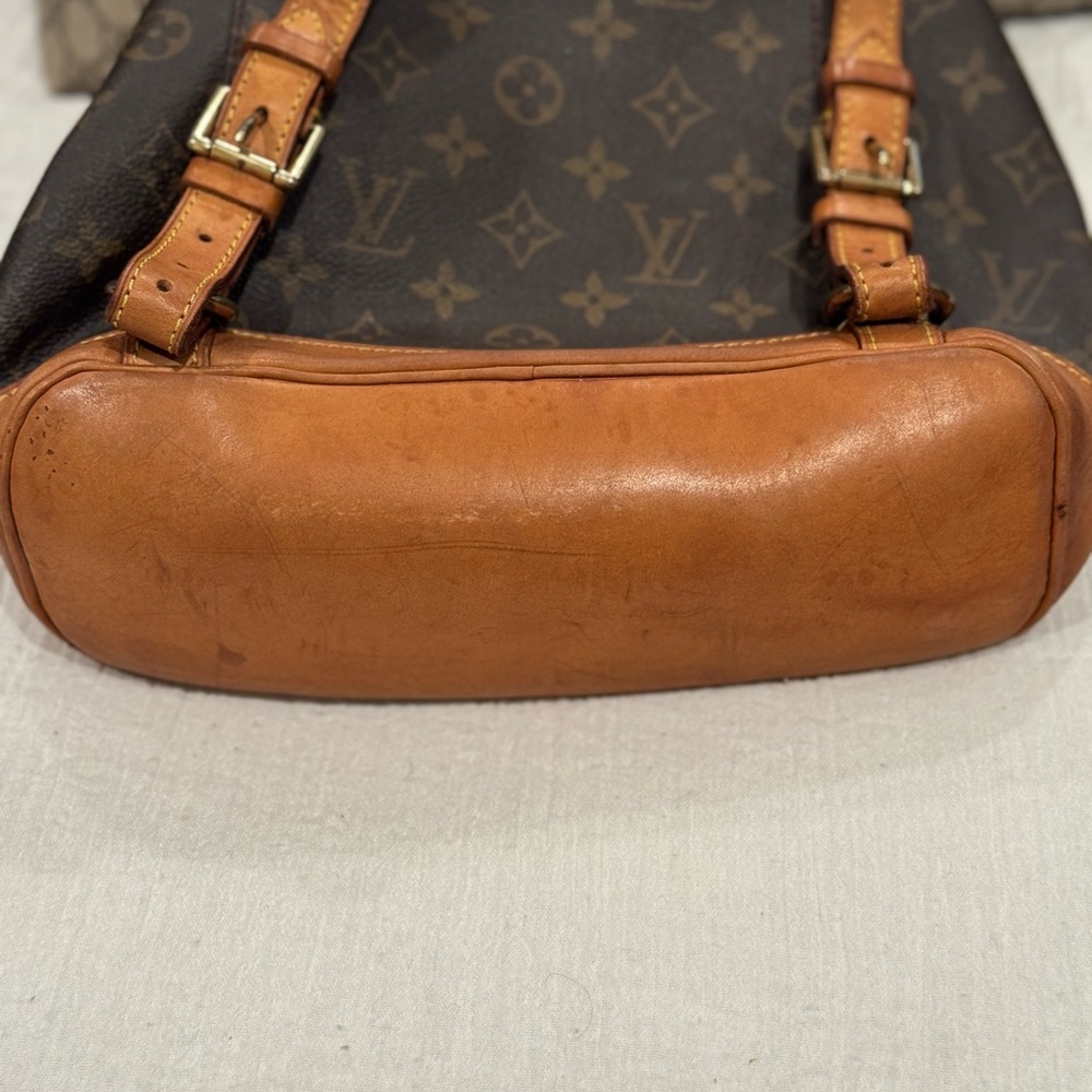Luxury Brown Monogram Backpack - Picture 3 of 7